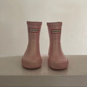 Hunter rain boots